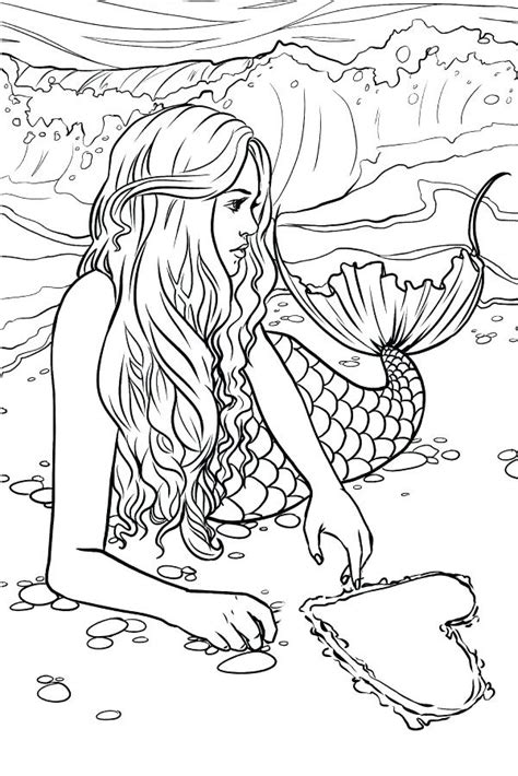 mermaid coloring page free printable coloring pages ausmalbilder my xxx hot girl