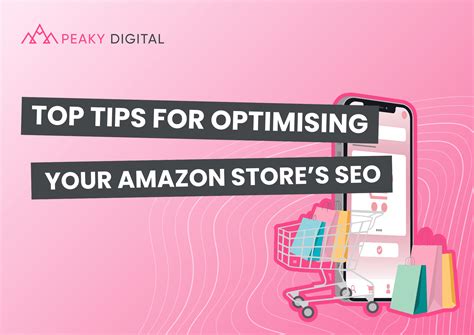 Top Tips for Optimising Your Amazon Store’s SEO - Peaky Digital