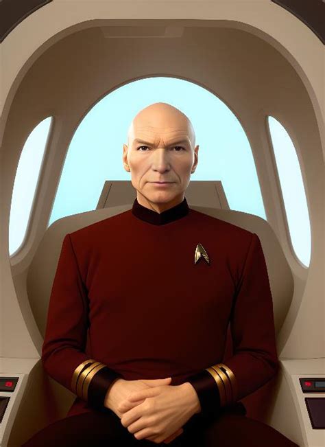 Captain Picard By Patrick Stewart By Mmsopen3 On Deviantart