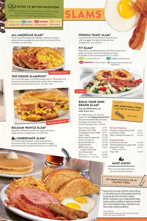 Menu At Dennys Restaurant Corinth S Interstate 35 E