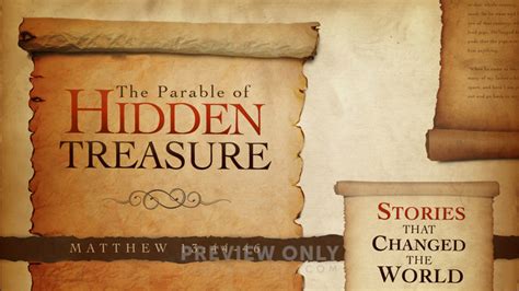 The Parable Of Hidden Treasure Title Graphics Igniter Media