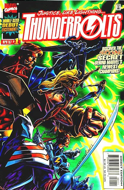 The Thunderbolts 1 Coverart By Mark Bagley Marvel Comics Mintnm
