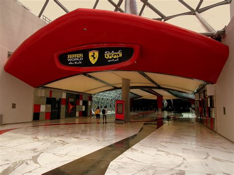 Impressive Ferrari World In Abu Dhabi