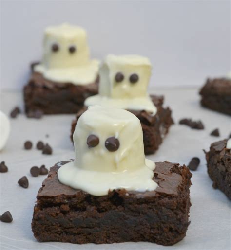Spooky Halloween Ghost Brownies Houston Mommy And Lifestyle Blogger