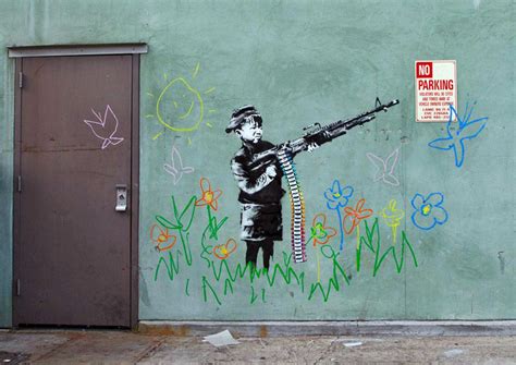 Banksy Crayon Shooter Revista Travesías Inspiración Para Viajeros