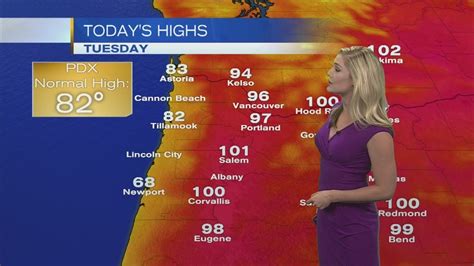 11pm Tuesday Evening Forecast KOIN 6 News August 1 2017 YouTube