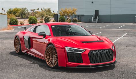 This 2017 Audi R8 Widebody Has 100000 In Upgrades Low Mileage And
