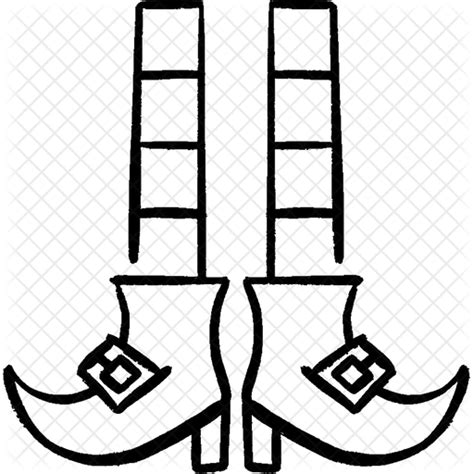 Leprechaun Legs Icon Download In Doodle Style