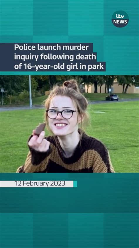 Police Launch Murder Inquiry Following Death Of 16 Year Old Girl In Park Crime News