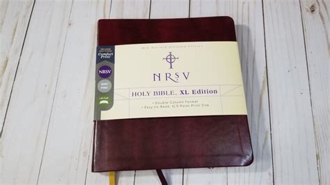 Nrsv Comfort Print Xl Edition Holy Bible Review Bible Buying Guide