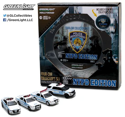 Greenlight 164 Hollywood Film Reels Series 5 Nypd Edition 4 Car