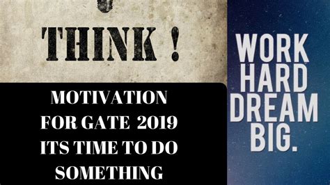 Motivation For Gate 2019 Youtube