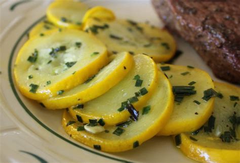 Summer Squash With Chives