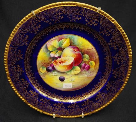 Hand Painted Fruit Plate By A Holland Paragon Ceramics