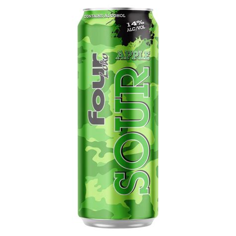 Four Loko Sour Apple Single 235oz Can 140 Abv Alcohol Fast