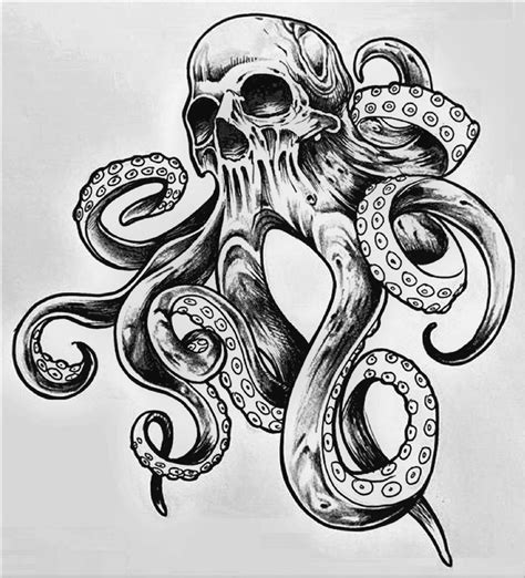 Octopus Tattoo Design Octopus Tattoos Skeleton Tattoos Tattoo Design