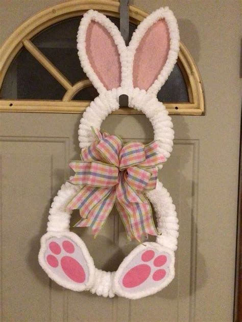 Easter Bunny Wreath Craft For 2024