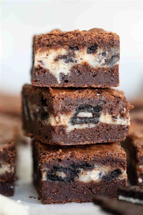 Rich And Fudgy Oreo Brownies Taste And Tell