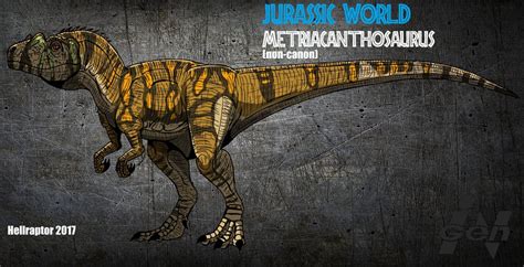 Изображение Jurassic World Metriacanthosaurus By Hellraptor D1y2so7
