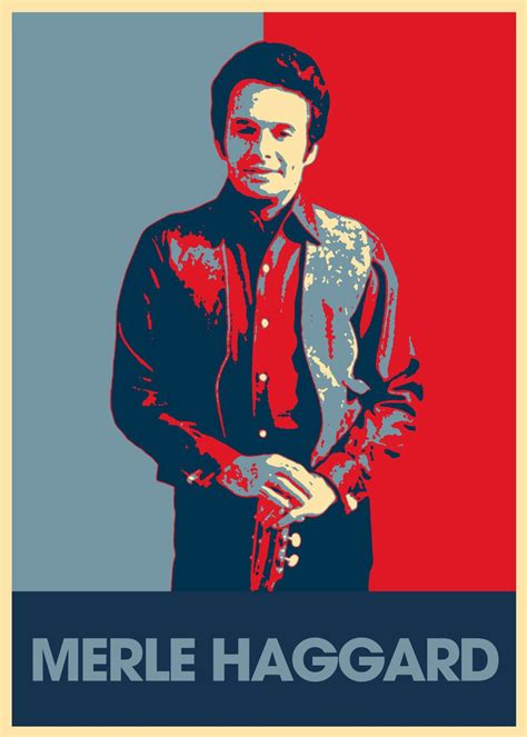 Merle Haggard Poster By Cantrell Griffith Displate