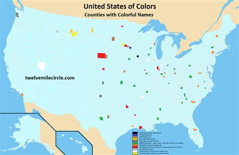 United States Of Colors Twelve Mile Circle An Appreciation Of