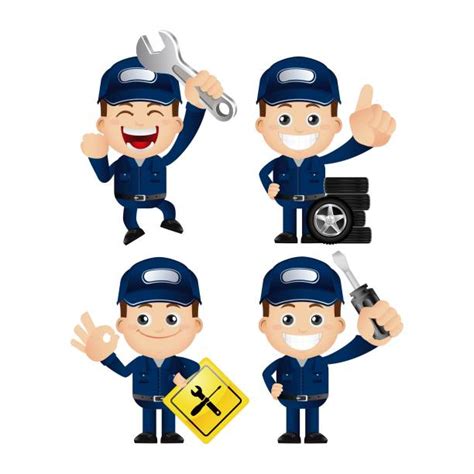 Repairman Emoticon Smiley Cartoon Stock Photos Pictures And Royalty Free
