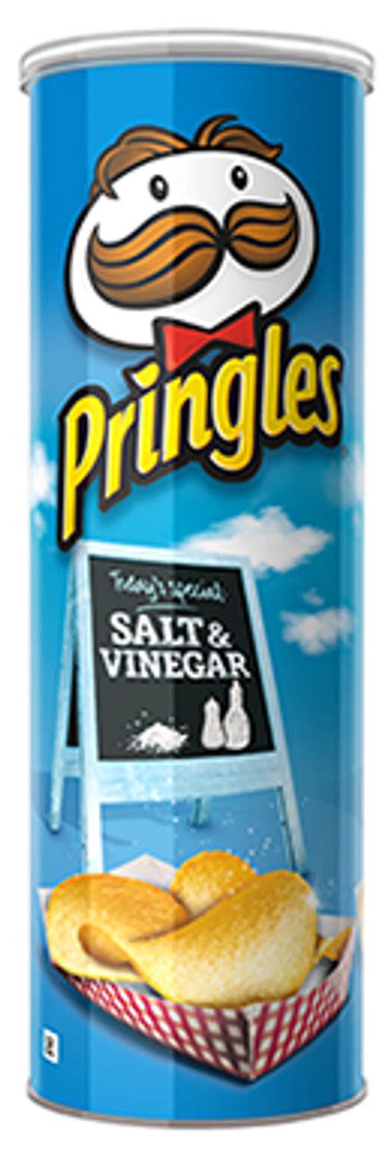 Pringles Usa Salt And Vinegar Potato Crisps 158g Usa Candy Factory