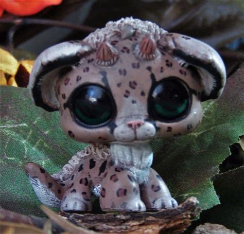Littlest Pet Shop Baby Leopard Dragon Forest Spirit Ooak Custom Figure