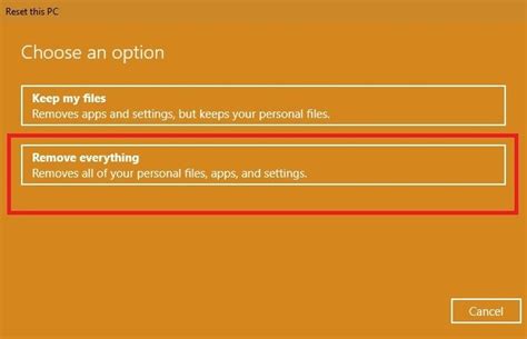 How To Factory Reset Windows 10 Make Tech Easier