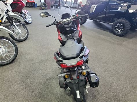 New 2024 Honda Adv160 Red Metallic Scooters In Moon Township Pa 000226