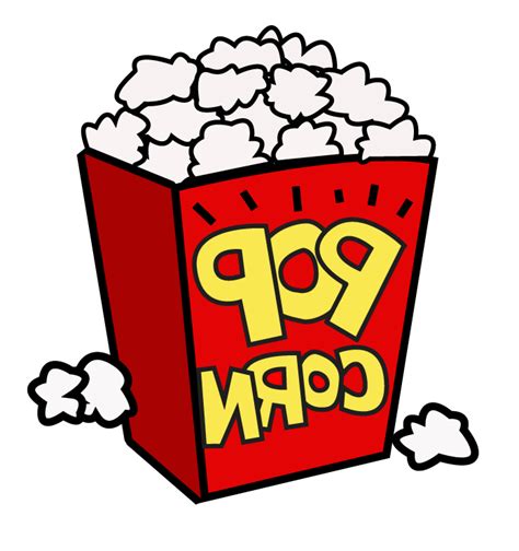 Movie Clipart And Popcorn Movie And Popcorn Transparent Free For