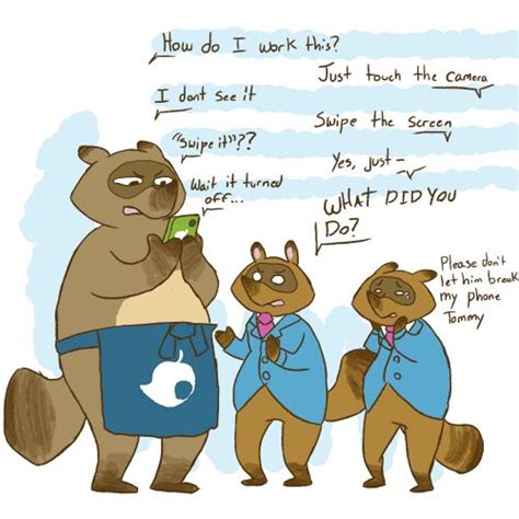 Tom Nook Tumblr Inline Animal Crossing Animals Fictional Characters