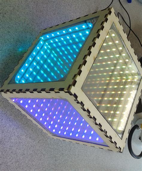 How To Make An Infinity Mirror Box 7 Steps With Pictures