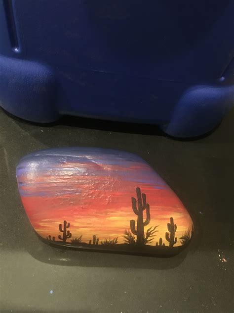Desert Sunset Nang Her Desert Sunset Desert Art Desert Painting Rock