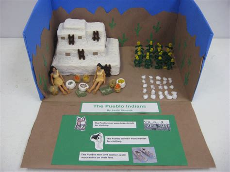 How To Make A Pueblo House For School Project School Walls