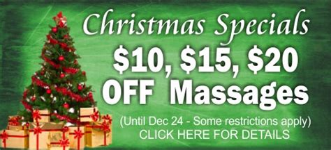 christmas specials blowout relax heal new specials 214 478 2808 the best massage