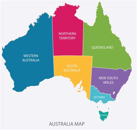 Australian Regions Map