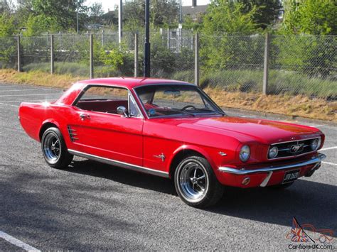 1966 Ford Mustang Coupe Redv8 289ci 47l Automatic