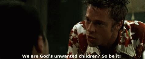 Brad Pitt Fight Club GIF Brad Pitt Fight Club God Discover Share GIFs