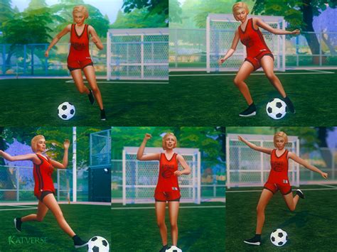 The Sims Resource Soccer Pose Pack