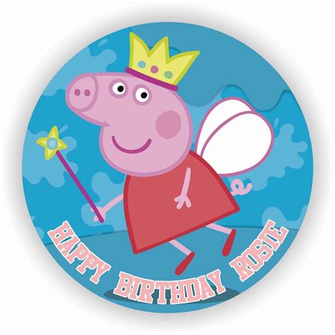 Peppa Pig Cake Topper Cake Decorating Mince His Words