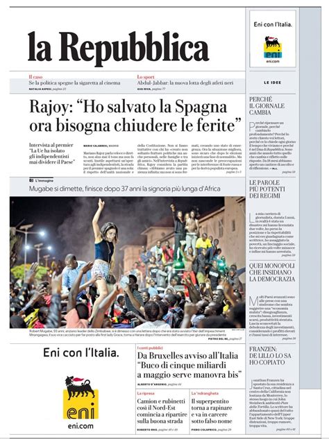 La Repubblica News Ultim Ora Rahalbert
