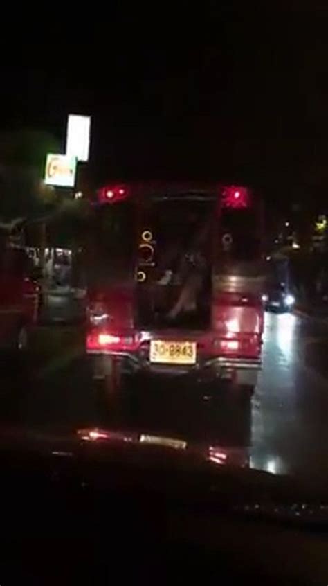 Frisky Tourists Caught On Film Having Sex In The Back Of A Tuk Tuk In Thailand Irish Mirror Online