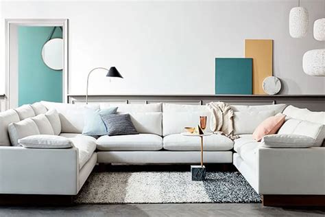 Living Rooms With U Shaped Sectionals And Where To Buy Them Apartment