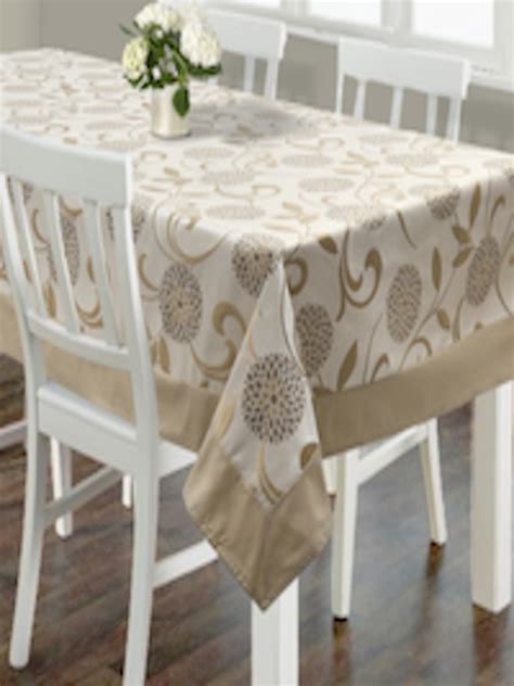 Buy S9home By Seasons Beige Printed Rectangular 60 X 90 Polyester