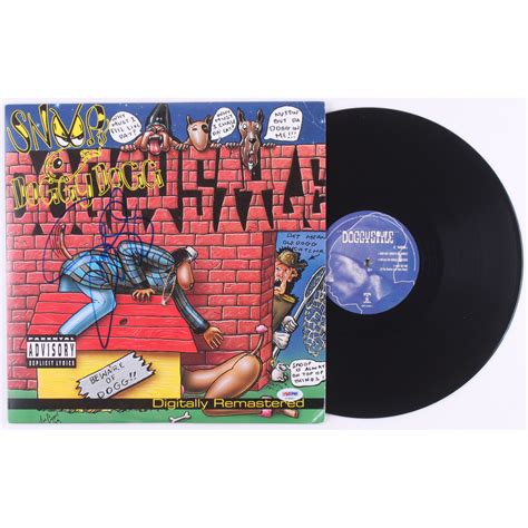 Snoop Dogg Signed Doggystyle Vinyl Record Album Cover Psa Coa