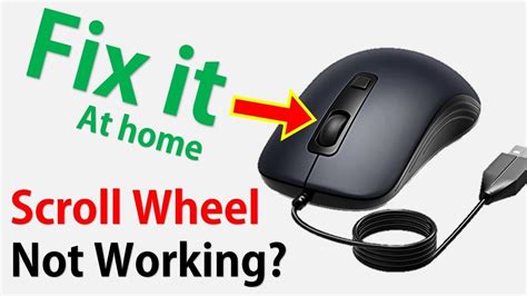 How To Repair Mouse Scroll Wheel At Home Mouse Scroll Wheel Not