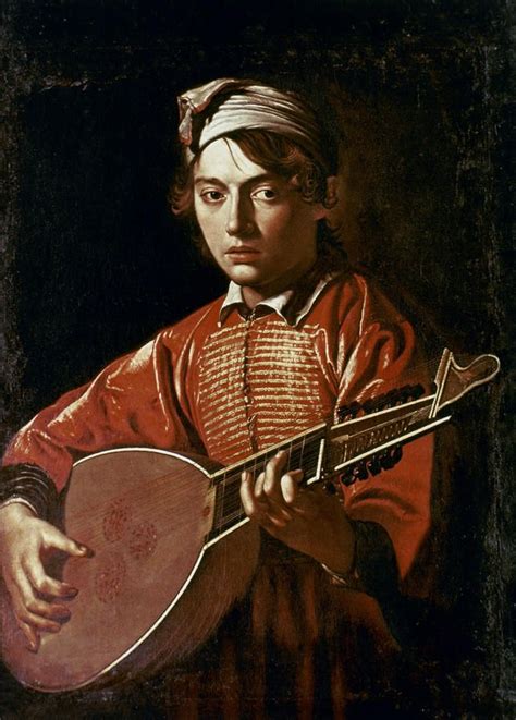 Michelangelo Merisi Da Caravaggio The Lute Player Staatsgemaldesammlungen