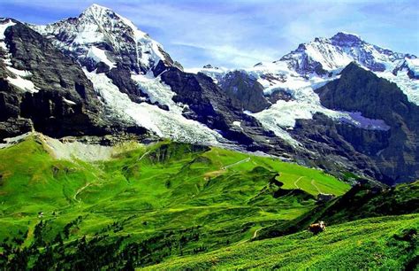 Berner Oberland Bern Switzerland Switzerland Alps Natural Landmarks