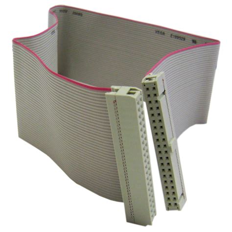 18 Inch Ide Idc 40 Internal Ribbon Cable 2 Connectors